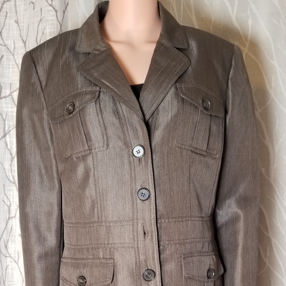 Used Kasper pant and blazer suit sey